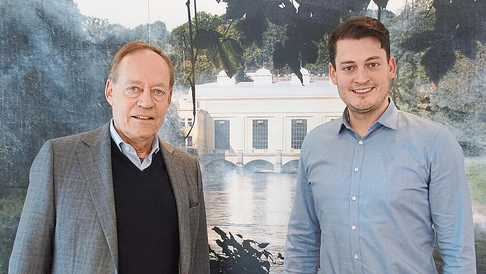 Gesch&auml;ftsf&uuml;hrer Rupert Heider und sein Sohn. Am 1. Januar kam es zu einer bedeutenden Umstellung.