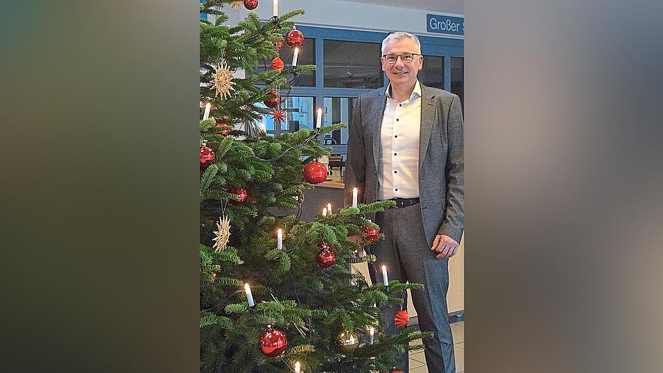 Optimistisch: Das Positive im Jahr 2024 überwiegt für Landrat Werner Bumeder. Optimistisch: Das Positive im Jahr 2024 überwiegt für Landrat Werner Bumeder.