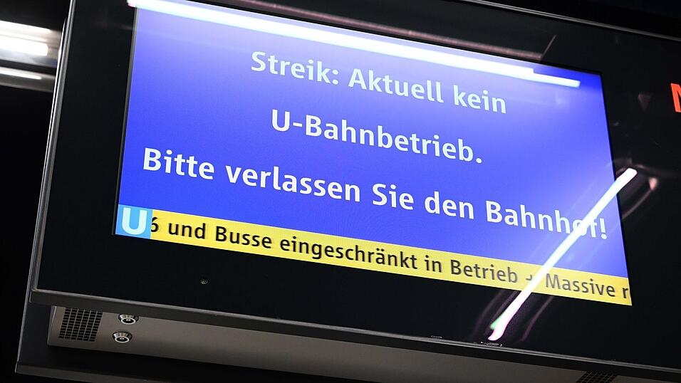 Vielerorts wird der Nahverkehr wegen des Warnstreiks ins Stocken geraten. (Archivbild)