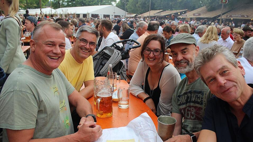 Der Zehrplatz war am Freitag, 21. Juli, gut besucht.