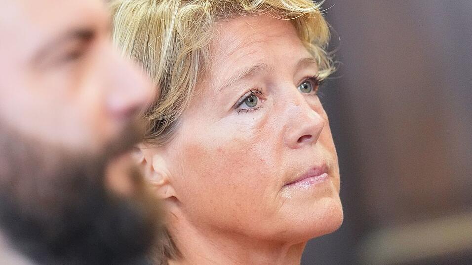 Christina Block bestreitet die Vorw&uuml;rfe der Anklage.