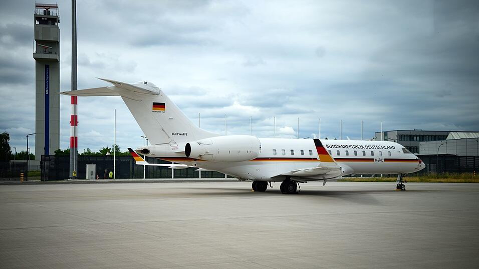 Die Bombardier Global 5000 der Flugbereitschaft