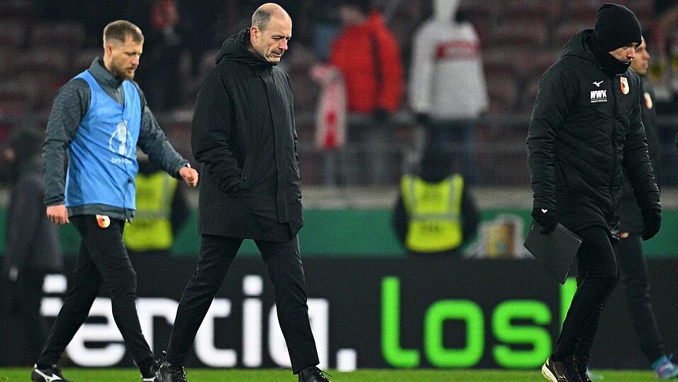 Entt&auml;uscht nach dem Aus: Trainer Jess Thorup