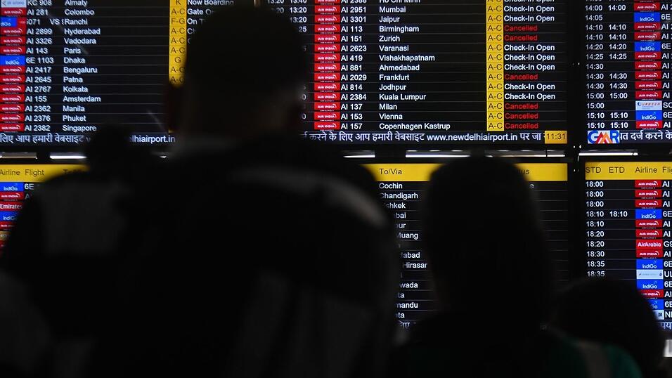 Weltweit fallen viele Fl&uuml;ge aus, weil gro&szlig;e Drehkreuze in der Golfregion nicht angeflogen werden k&ouml;nnen.