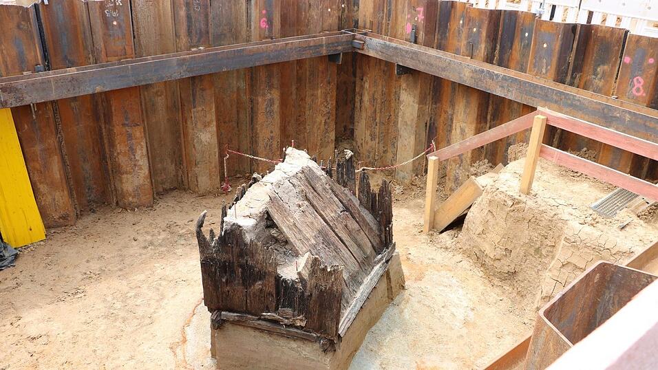 Diese 2000 Jahre alte Brunnenanlage haben Archäologen in Wiesent ausgegraben. Diese 2000 Jahre alte Brunnenanlage haben Archäologen in Wiesent ausgegraben.