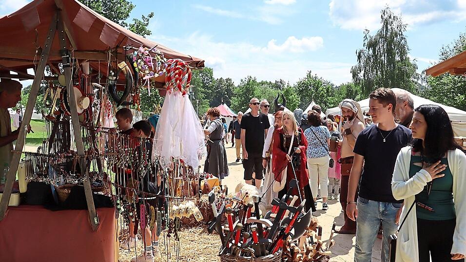 Bei den Rautentagen werden wieder Marktst&auml;nde und Handwerker zu sehen sein.