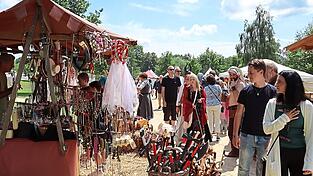 Bei den Rautentagen werden wieder Marktst&auml;nde und Handwerker zu sehen sein.
