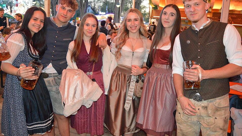 Viele Landshuter feierten am Freitag auf der Dult.&nbsp;