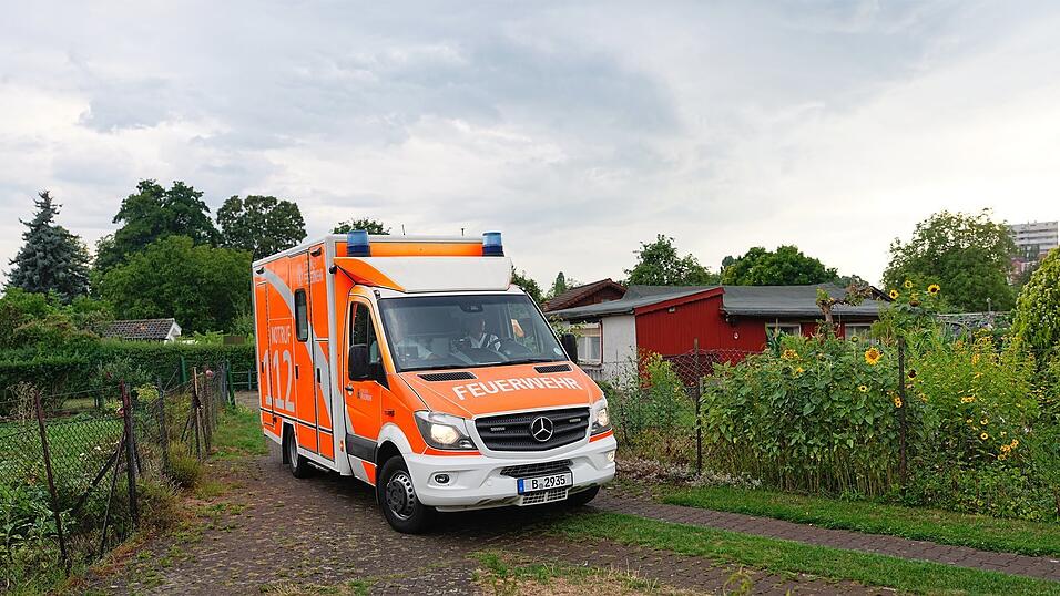 Die Polizei fand den mutma&szlig;lichen T&auml;ter in einer Kleingartensiedlung in Berlin-Spandau.