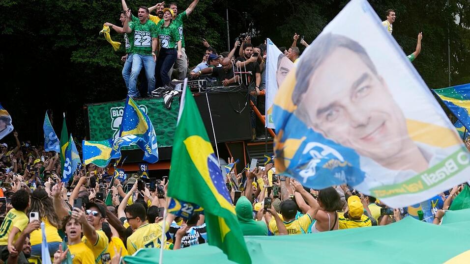 Fl&aacute;vio Bolsonaro verspricht ein h&auml;rteres Vorgehen gegen Kriminelle. (Archivbild)