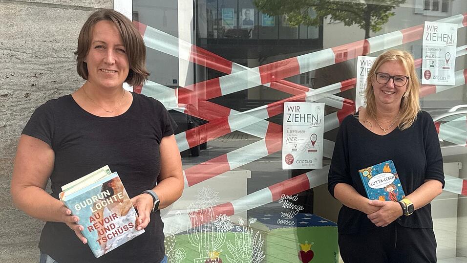 Noch eine Baustelle: Am 1. September geht es wieder los für die Bücherfreunde. Katharina Janker und Annike Medenus werden im Duo den Cactus Buchladen führen. Fotos: Noch eine Baustelle: Am 1. September geht es wieder los für die Bücherfreunde. Katharina Janker und Annike Medenus werden im Duo den Cactus Buchladen führen. Fotos: