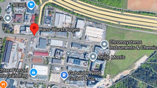 Der Hans-Wurst-Bogen ist nun auch bei Google Maps und im Navigationssystem von BMW eingetragen - benannt durch Gerhard Regensburger.