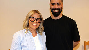 Die neuen gleichberechtigten Vorsitzenden Christiane Germaier und Ilker Eris.