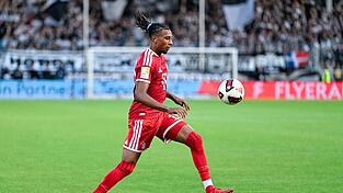 Bayern-Star Michael Olise ist bei europäischen Topclubs heiß begehrt. (Archivbild) Bayern-Star Michael Olise ist bei europäischen Topclubs heiß begehrt. (Archivbild)