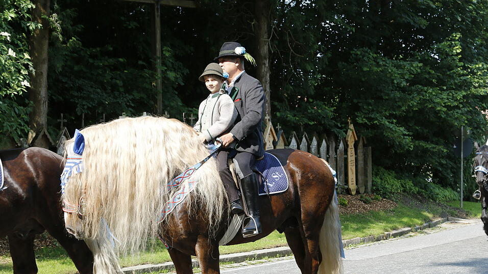 Bei angenehmen Temperaturen zogen die Pfingstreiter durch das Zellertal nach Steinbühl. Bei angenehmen Temperaturen zogen die Pfingstreiter durch das Zellertal nach Steinbühl.