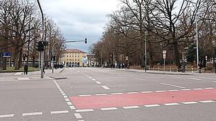 Blick von der Maxstraße in Richtung Bahnhof: Laut Polizei gibt es eine Verlagerung der Drogenszene. Blick von der Maxstraße in Richtung Bahnhof: Laut Polizei gibt es eine Verlagerung der Drogenszene.
