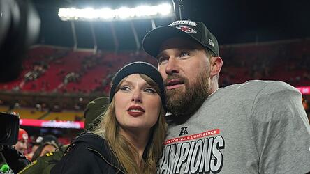 Football-Profi Travis Kelce (36) hat &uuml;ber seine Hochzeit mit Popstar Taylor Swift (36) gesprochen. (Archivbild)