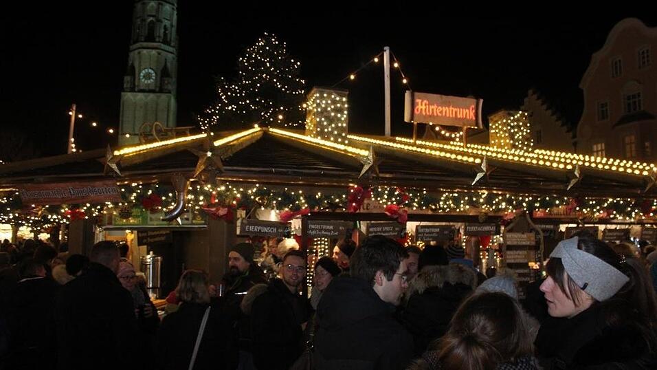 Weihnachtszeit am Christkindlmarkt und bei der H&uuml;ttengaudi in Landshut.
