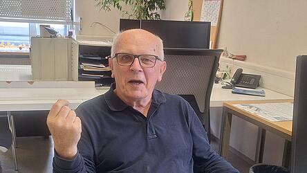 Peter Glotz ist durch und durch ausdrucksstark.