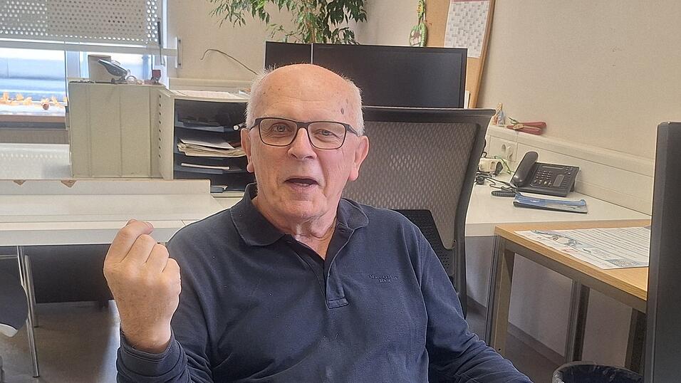 Peter Glotz ist durch und durch ausdrucksstark.