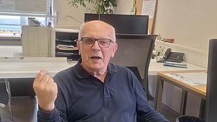 Peter Glotz ist durch und durch ausdrucksstark.