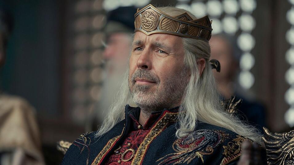 Paddy Considine als König Viserys Targaryen in der Serie 'House of the Dragon'.