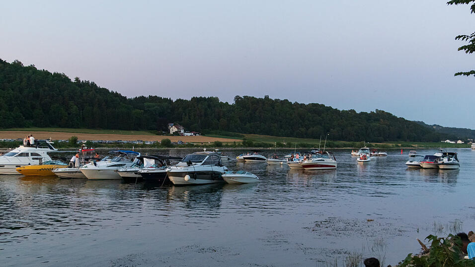 'Donau in Flammen' fand heuer zum 20. Mal in Vilshofen statt.