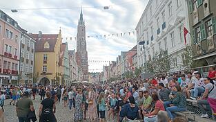 So schaut es gerade in der Altstadt aus.