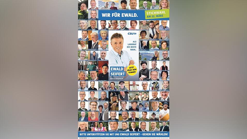 Diese Anzeige ist am Samstag in verschiedenen Ausgaben der Mediengruppe Attenkofer erschienen. Pfarrer Pater Michael Raj ist erschrocken, als er sein Bild (im oberen rechten Viertel) entdeckt hat.