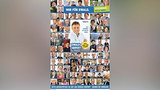 Diese Anzeige ist am Samstag in verschiedenen Ausgaben der Mediengruppe Attenkofer erschienen. Pfarrer Pater Michael Raj ist erschrocken, als er sein Bild (im oberen rechten Viertel) entdeckt hat.