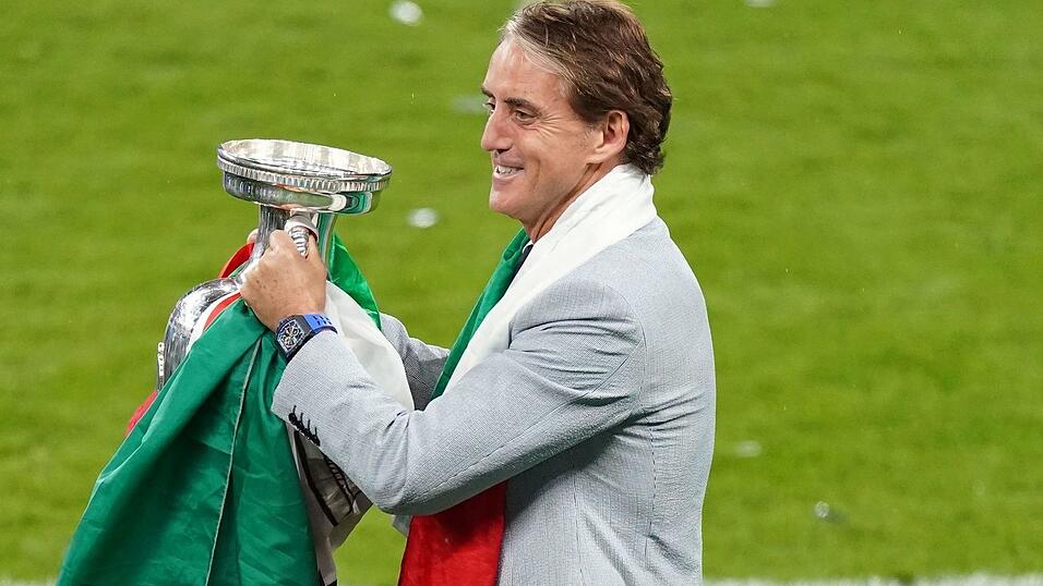 2021 holte Roberto Mancini mit Italien den WM-Titel. (Archivbild)