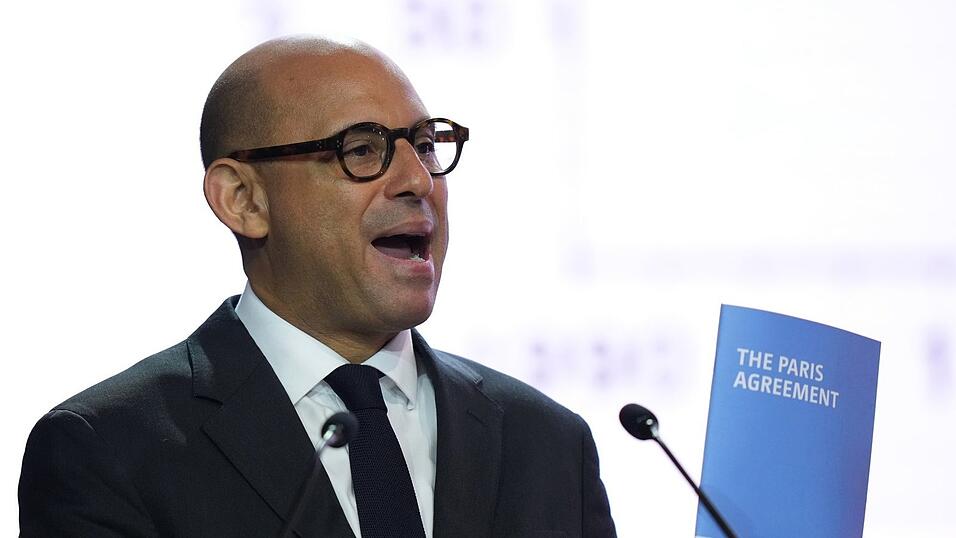 UN-Klimachef Simon Stiell ruft die Welt zu mehr Ehrgeiz auf. UN-Klimachef Simon Stiell ruft die Welt zu mehr Ehrgeiz auf.