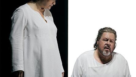 Tristan (Stephen Gould) und Isolde (Catherine Foster) Tristan (Stephen Gould) und Isolde (Catherine Foster)