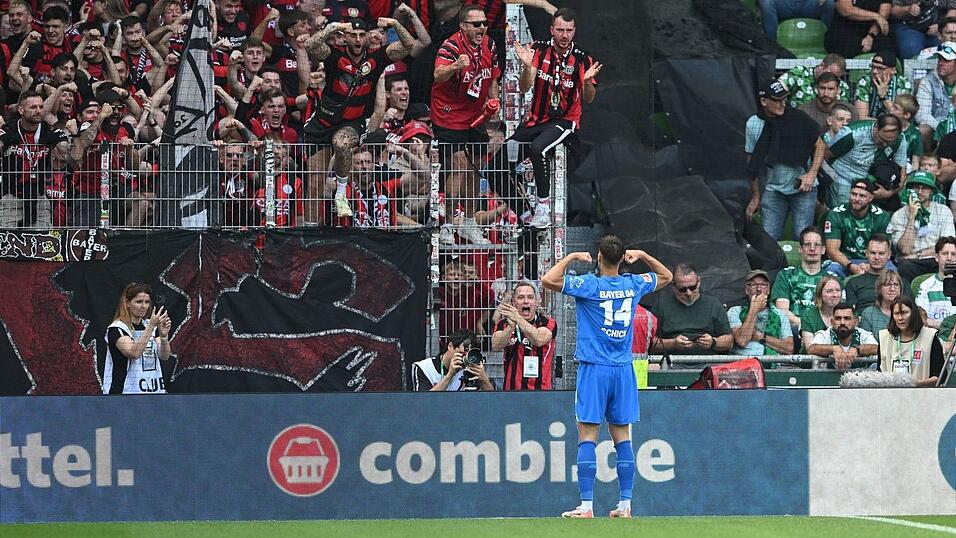 Leverkusener Doppeltorschütze: Patrik Schick