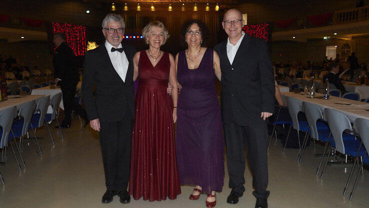 Am Samstag wurde auf dem CSU-Ball sch&ouml;n gefeiert.