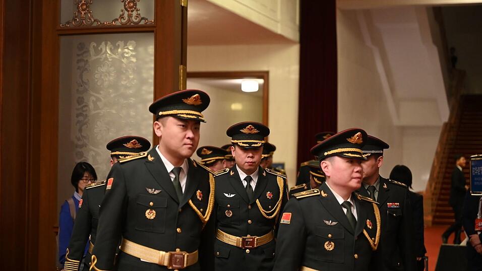 Das Militärbudget Chinas wächst weiter deutlich.