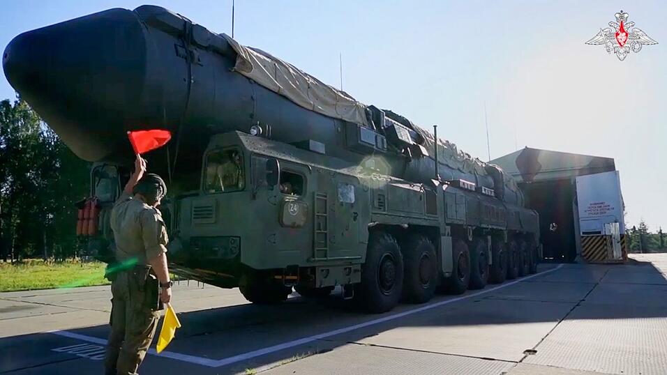 Russland hat eine Atom-Rakete Jars getestet. (Archivbild)