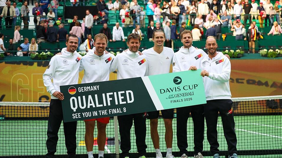 Das deutsche Davis-Cup-Team trifft im Viertelfinale auf Großbritannien. Das deutsche Davis-Cup-Team trifft im Viertelfinale auf Großbritannien.