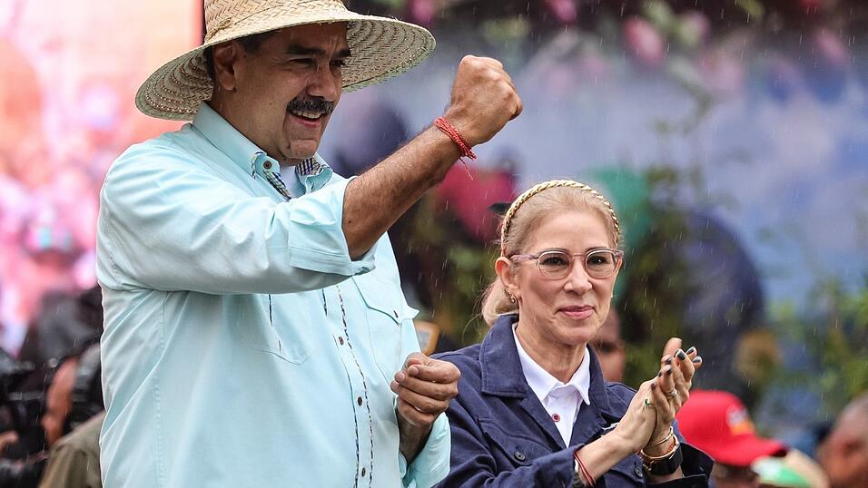 Erh&ouml;hter US-Druck auf die Familie von Maduro und Ehefrau Cilia Flores. (Archivbild)