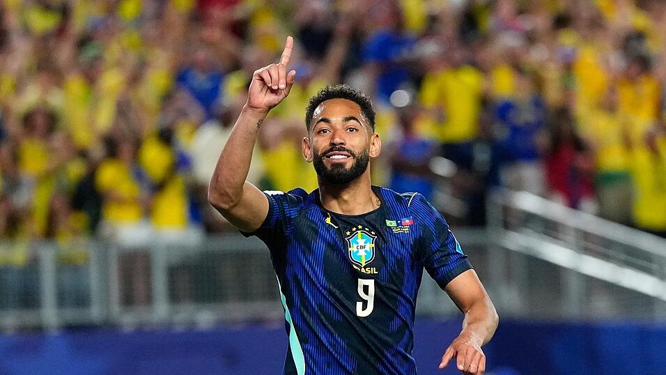 Brachte Brasilien auf Siegkurs: Der frühere Herthaner Matheus Cunha. Brachte Brasilien auf Siegkurs: Der frühere Herthaner Matheus Cunha.