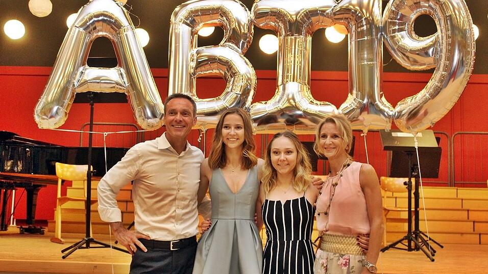 Beste Stimmung auf der Abifeier des Gymnasiums Seligenthal.
