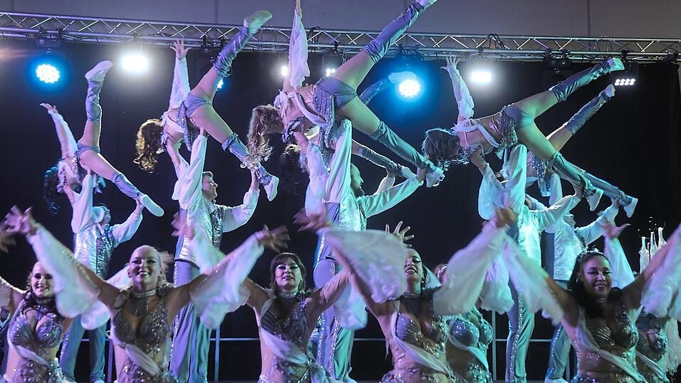 Die Showfunken Taufkirchen durften nicht fehlen.