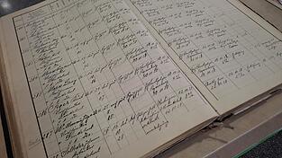 In diesem Buch wurde festgehalten, wer festgenommen - und anschlie&szlig;end nach Dachau verbracht.