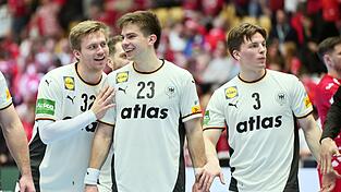 Die Vorfreude steigt: Franz Semper, Renars Uscins und Nils Lichtlein fiebern der Heim-WM entgegen. (Archivbild)