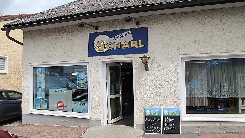 Ende Juli zu: Getränke Scharl in der Gabelsbergerstraße.