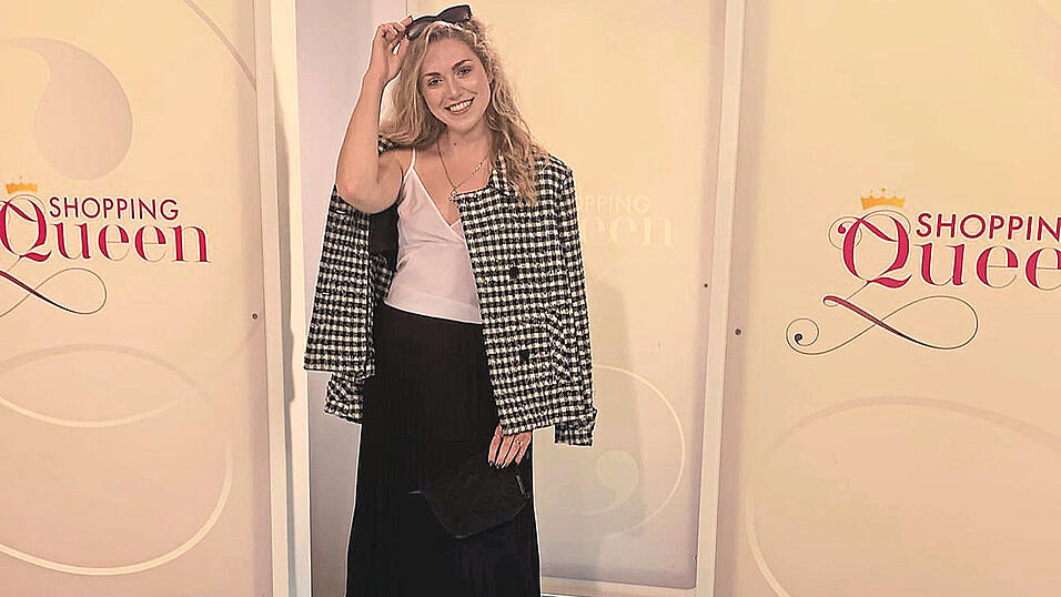 Um dieses Outfit zu shoppen, hatte Sabrina Rambach vier Stunden und 500 Euro zur Verfügung. Um dieses Outfit zu shoppen, hatte Sabrina Rambach vier Stunden und 500 Euro zur Verfügung.