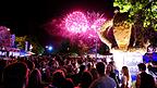 Mit einem Prachtfeuerwerk ging am Montagabend das Gäubodenvolksfest zu Ende.