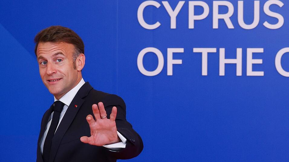 Schmetterte am Rande eines Gipfeltreffens ein Chanson: Frankreichs Pr&auml;sident Emmanuel Macron. (Archivbild)