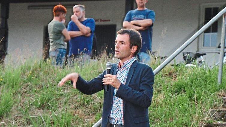 'Ich werde nichts gegen euren Willen unterschreiben', verspricht B&uuml;rgermeister Daniel Paul.