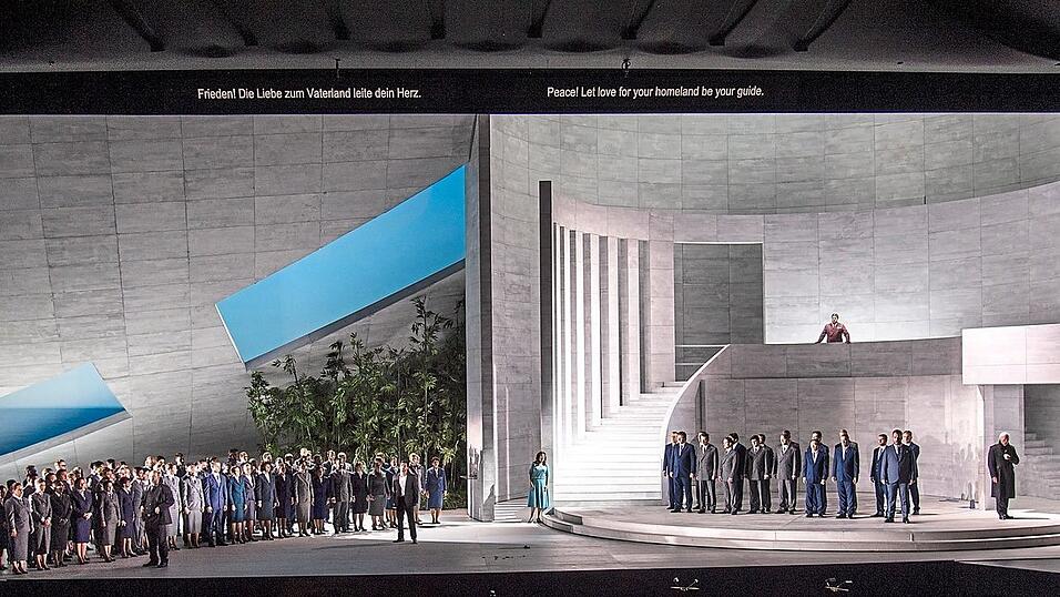 Irgendwo vor einer Regietheater-Ewigkeit stehengeblieben: Andreas Kriegenburgs Boccanegra-Inszenierung bei den Salzburger Festspielen